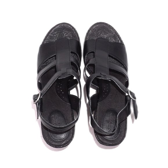 SONOMA Stacie Womens Size: 9 Black Platform Wedge Sandals Heels Brand New NIB - Picture 4 of 6